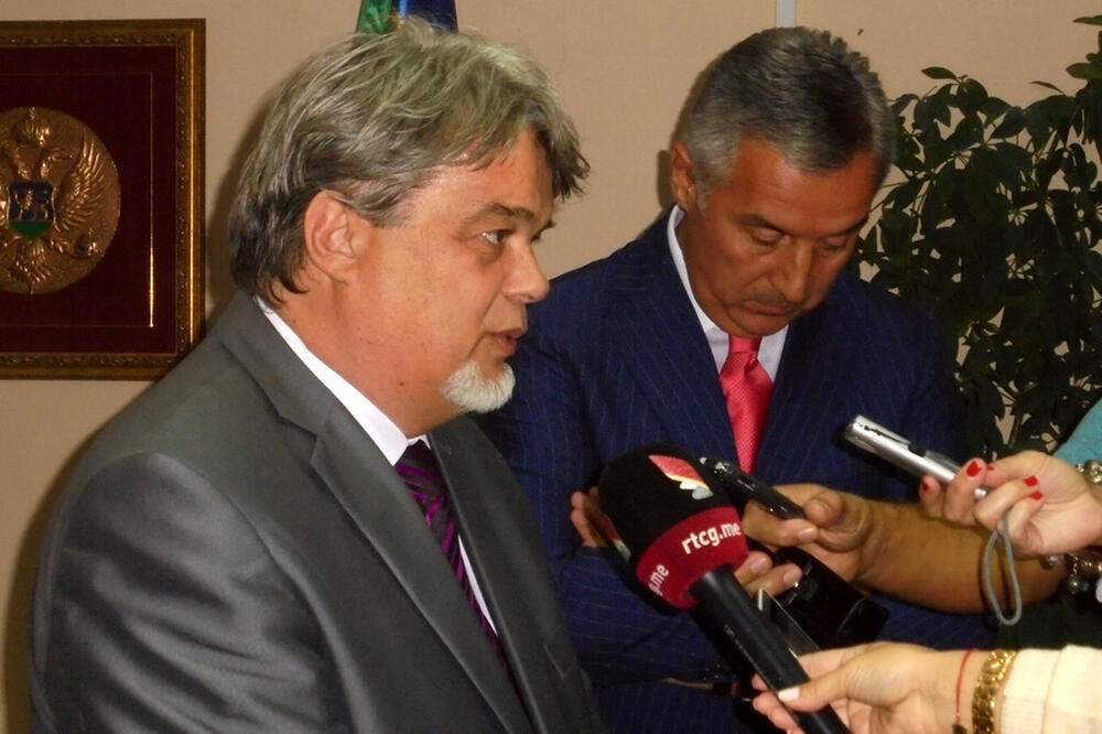 Zoran Srzentić, Milo Đukanović, Foto: Radomir Petrić