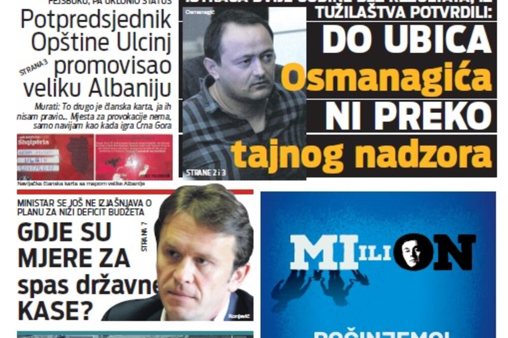 Naslovna 4.9., Foto: Vijesti