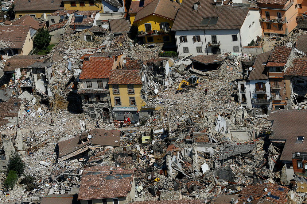 Zemljotres, Italija, Foto: Reuters