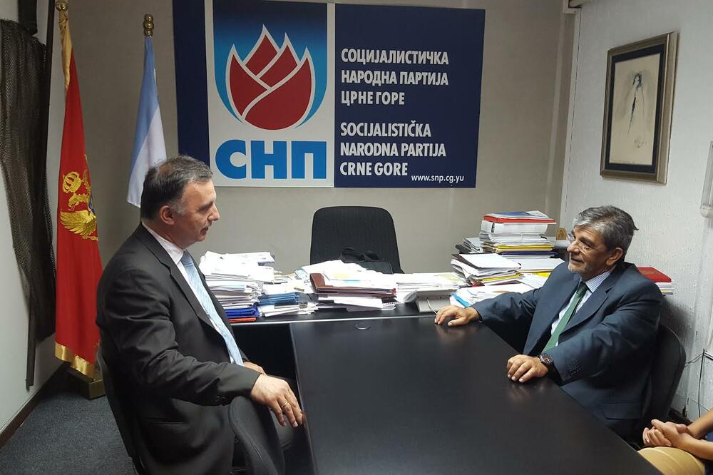 Srđan Milić, Sotiriosi Atanasi, Foto: SNP