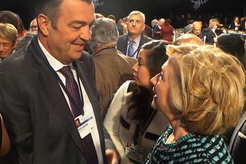 Duško Knežević, Hilari Klinton, Foto: Atlas grupa