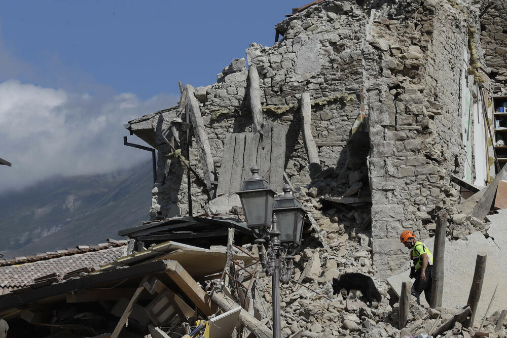 zemljotres Italija, Foto: Beta-AP