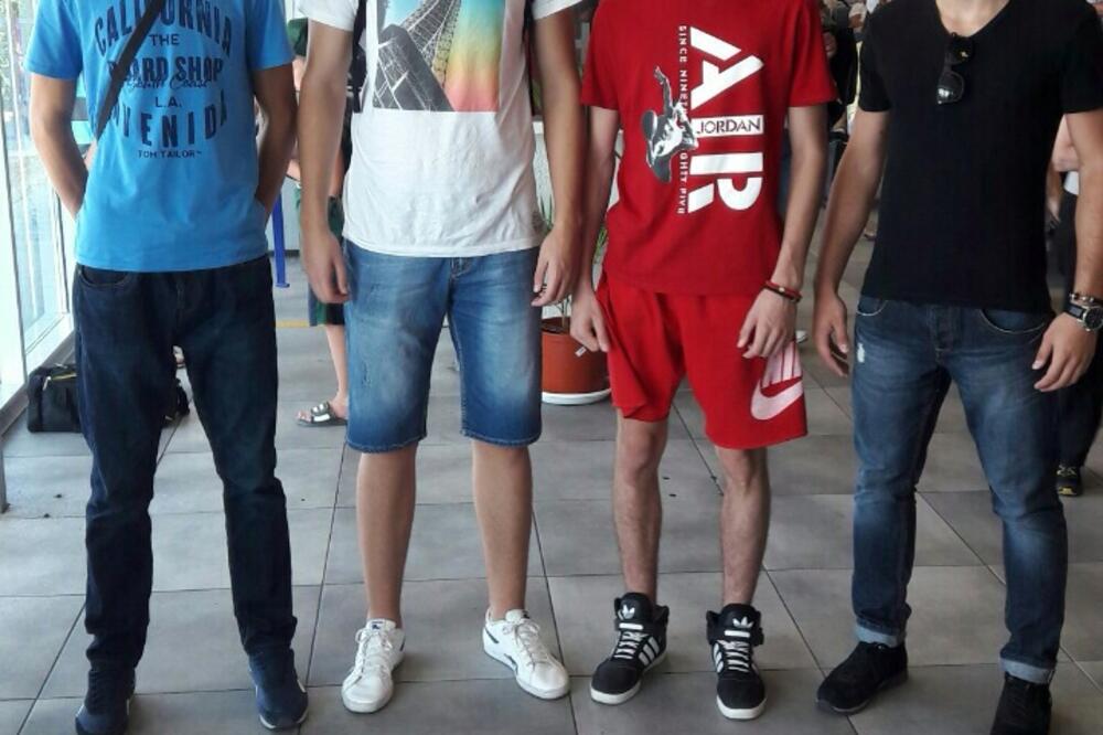 Vladimir Stijepović, Aleksandar Kartalović, Balša Đurković, Boris Mugoša, Foto: Privatna arhiva