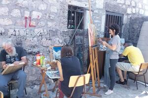 Deset umjetnika stvara na nikšićkoj tvrđavi