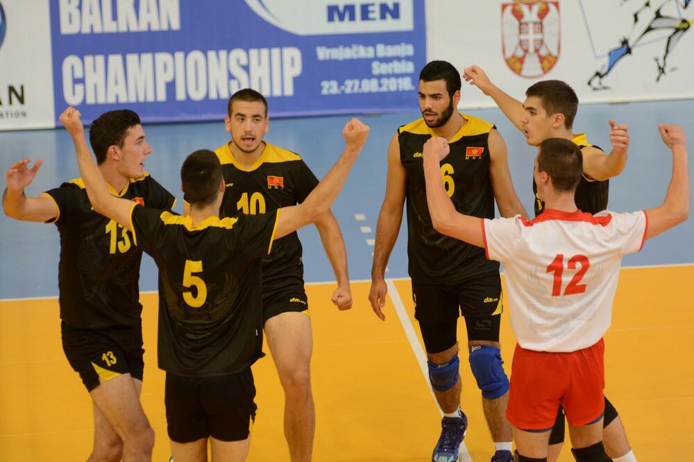 Muška junuorska odbojkaška reprezentacija, Foto: OSCG