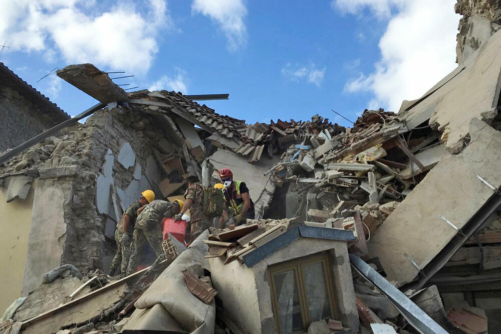 Italija zemljotres, Foto: Reuters