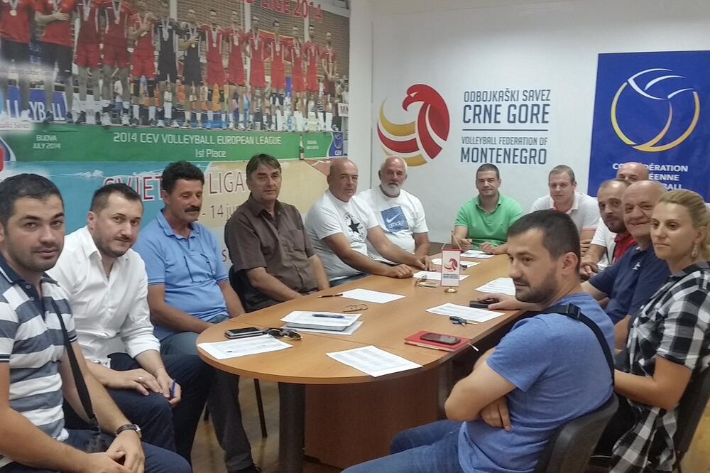 Sastanak klubova, OSCG, Foto: OSCG