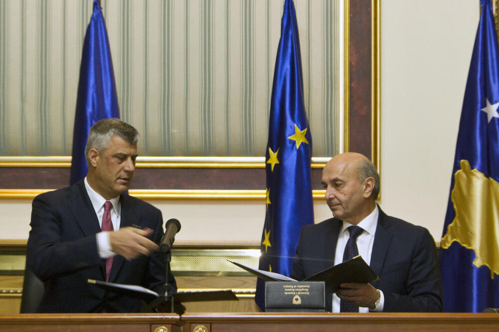 Hašim Tači, Isa Mustafa, Foto: Beta/AP