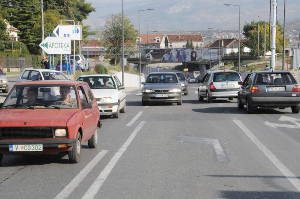 raskrsnica, Podgorica, Foto: Arhiva "Vijesti"