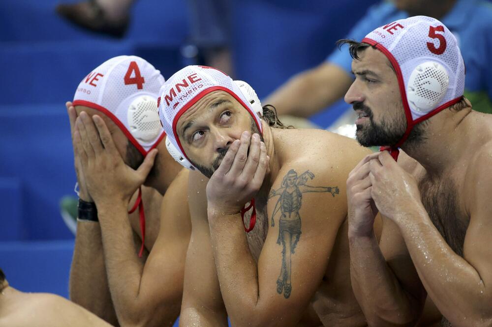 Crnogorski vaterpolisti, Foto: Reuters