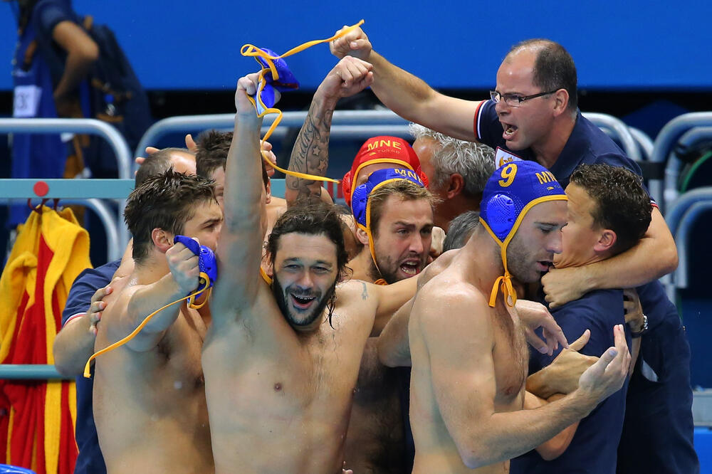 Crnogorski vaterpolisti, Foto: Reuters