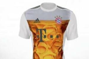 Navijači dizajniraju dres Bajerna: Pivo, Vikipedija...