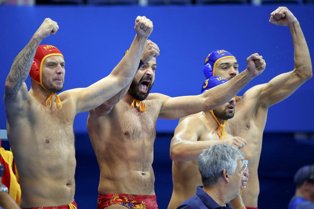 Crnogorski vaterpolisti, Foto: Reuters