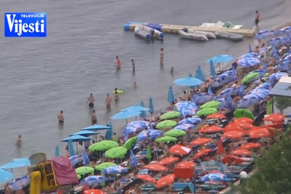 plaža, Foto: Screenshot (TV Vijesti)