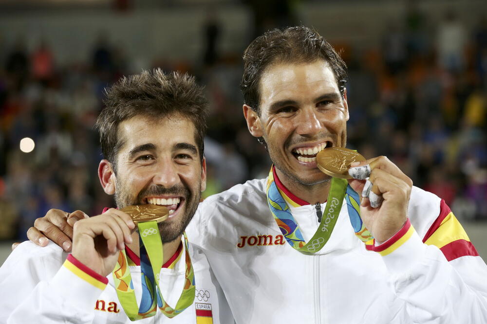 Mark Lopes i Rafael Nadal, Foto: Reuters