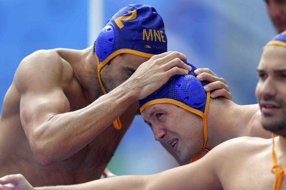 Crnogorski vaterpolisti, Foto: Reuters