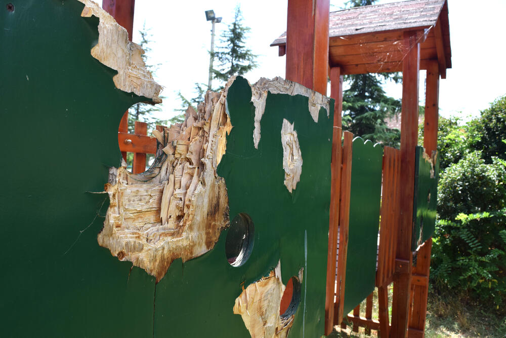 vrtić, Donja Gorica, vandalizam