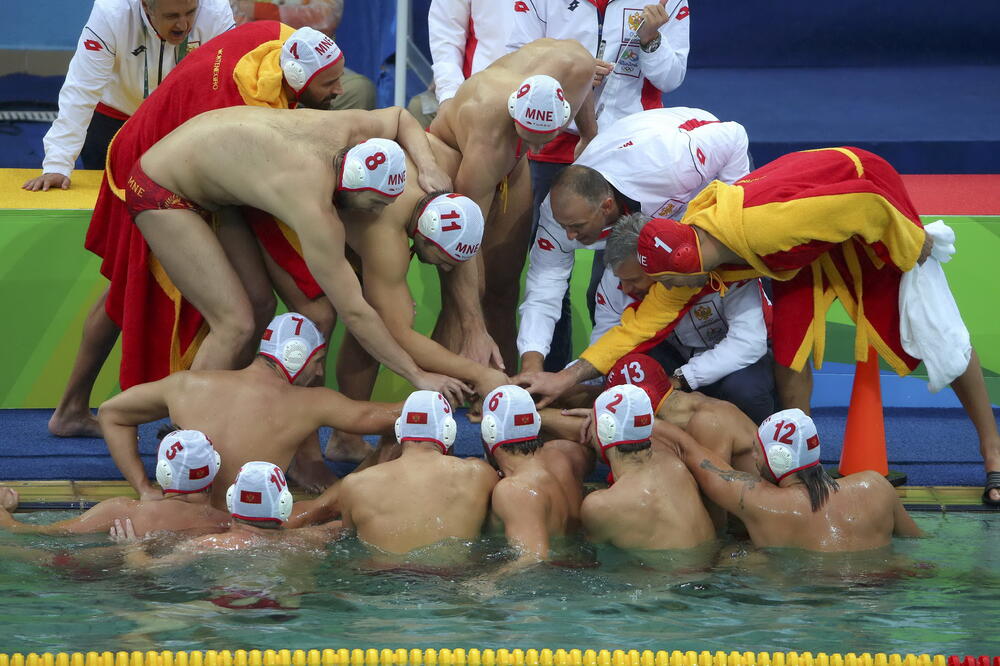 Vaterpolisti Crne Gore, Foto: Reuters