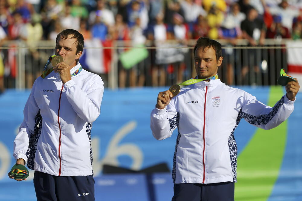 Slovaci Ladislav i Peter Skantar, Foto: Reuters