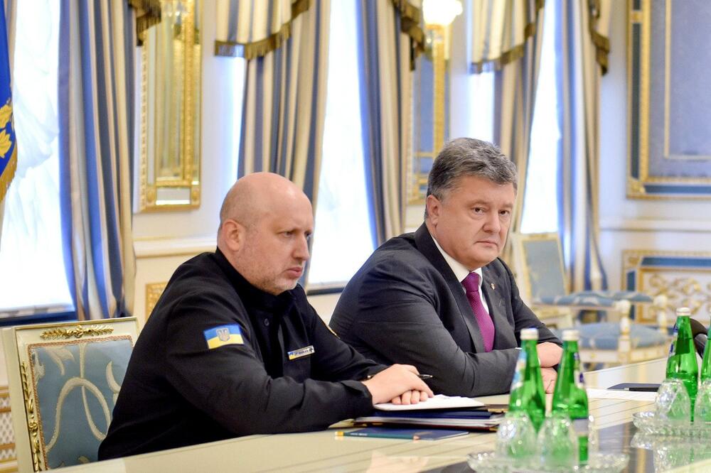 Porošenko- Turčinov, Foto: Reuters