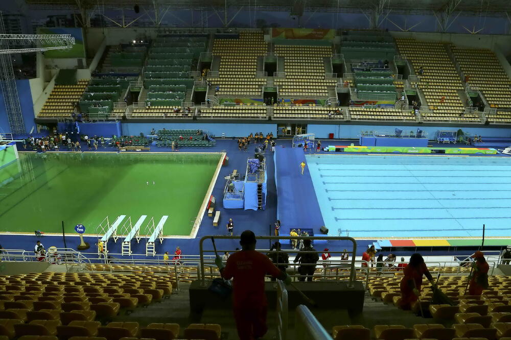Olimpijski bazen Rio 2016, Foto: Reuters