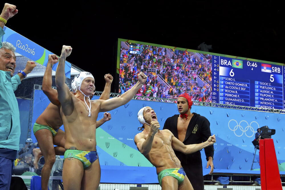 Vaterpolisti Brazila, Foto: Reuters