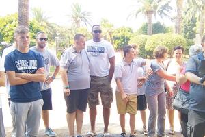 Košarkaši očistili park Dvorca kralja Nikole