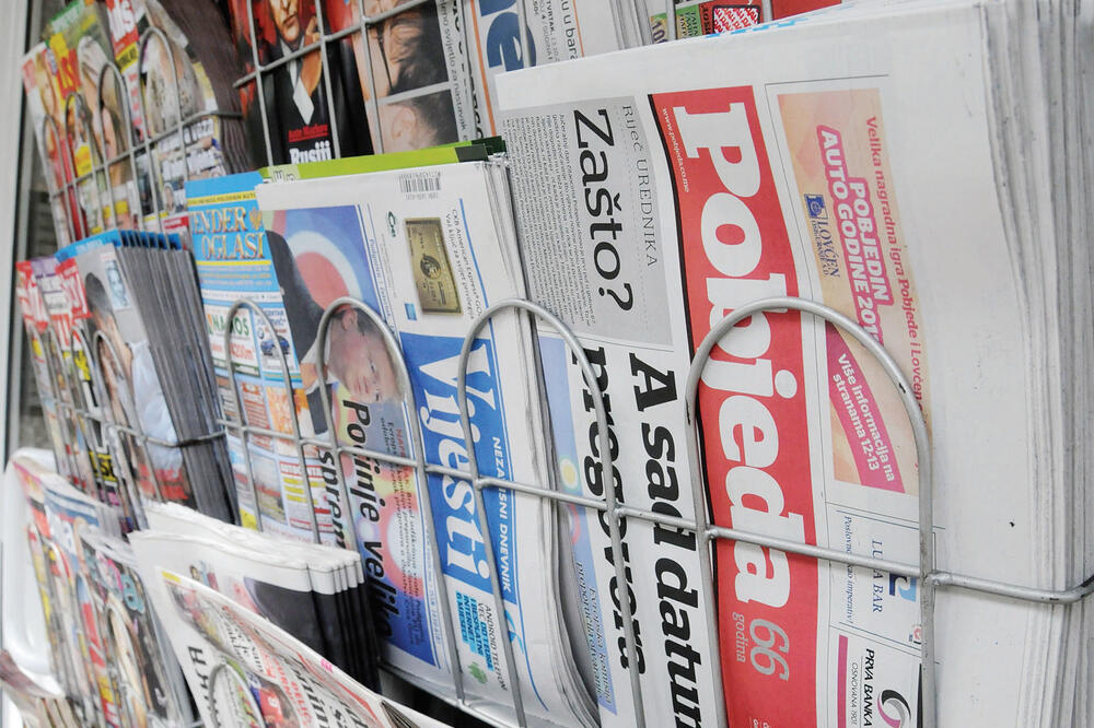 Novine, mediji, Foto: Luka Zeković