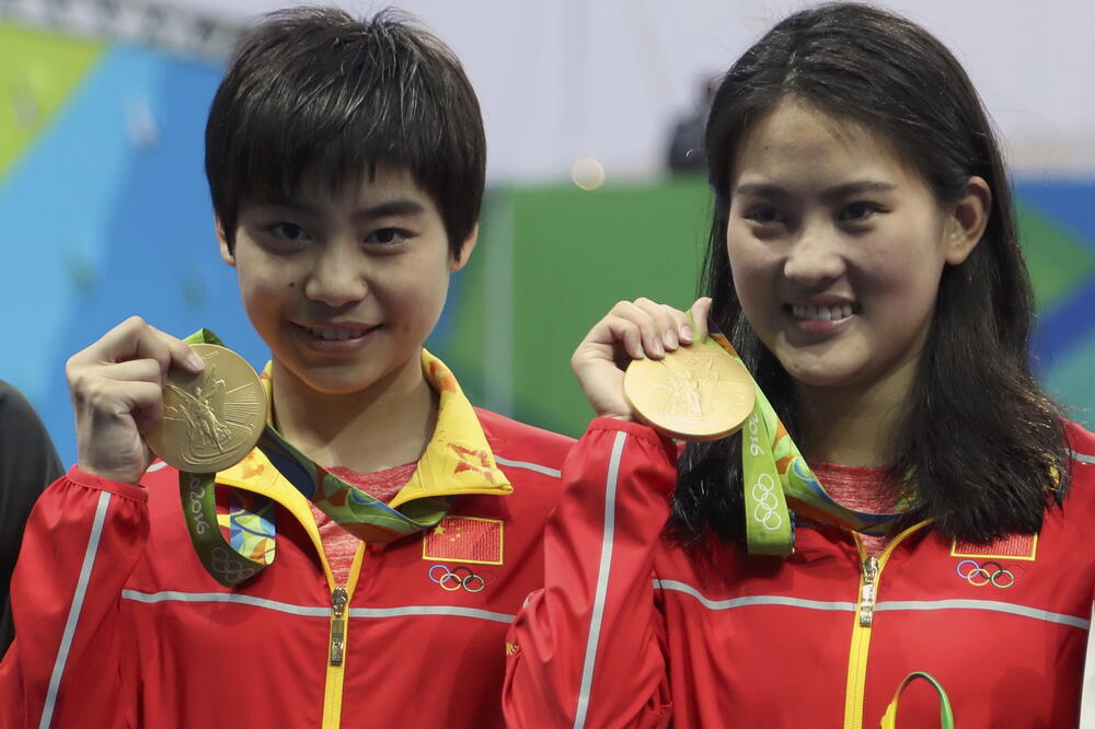 Ruolin Čen i Huiksi Liu, Foto: Reuters