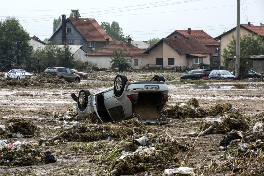 nevrijeme, Skoplje, Foto: EPA/Gregori Licovski