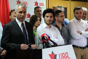 URA napušta Vladu: Nećemo da sprovodimo politički program DPS