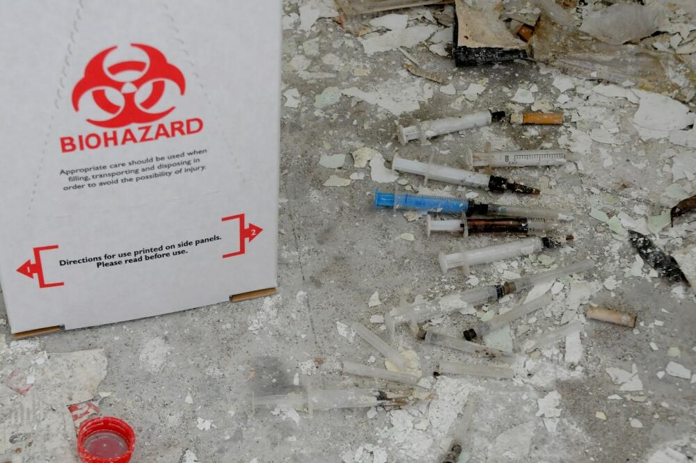 Juventas, droga, špricevi, Foto: Vesko Belojević