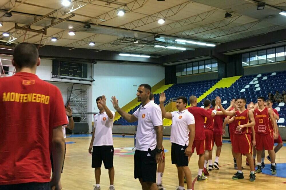 Muška kadetska košarkaška reprezentacija, Foto: KSCG