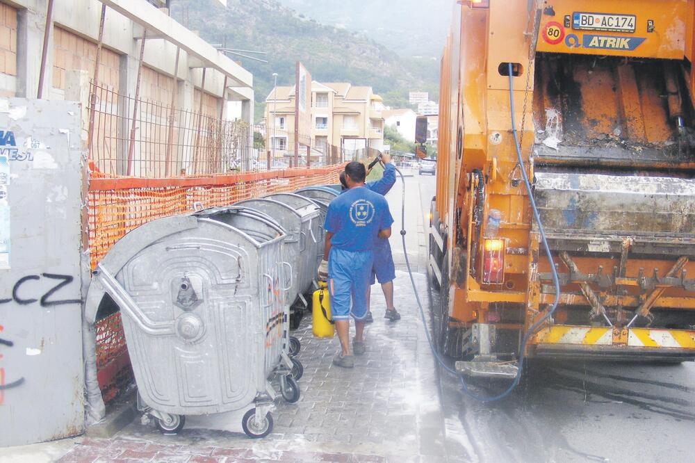 Budva smeće, Foto: Vuk Lajović