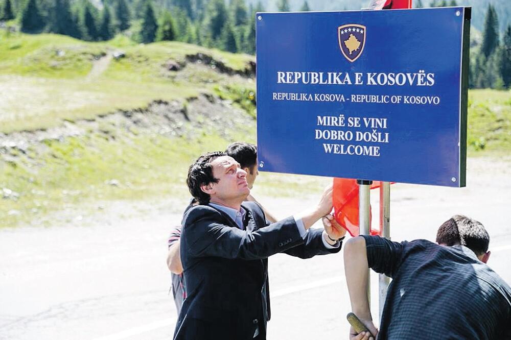 Kosovo granica sa Crnom Gorom, Foto: Facebook