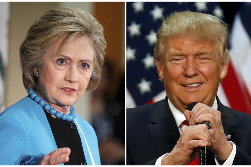 Hilari Klinton, Donald Tramp, Foto: Reuters