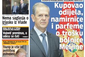 Danas u "Vijestima": Budimir Šegrt kupovao odijela namirnice i...