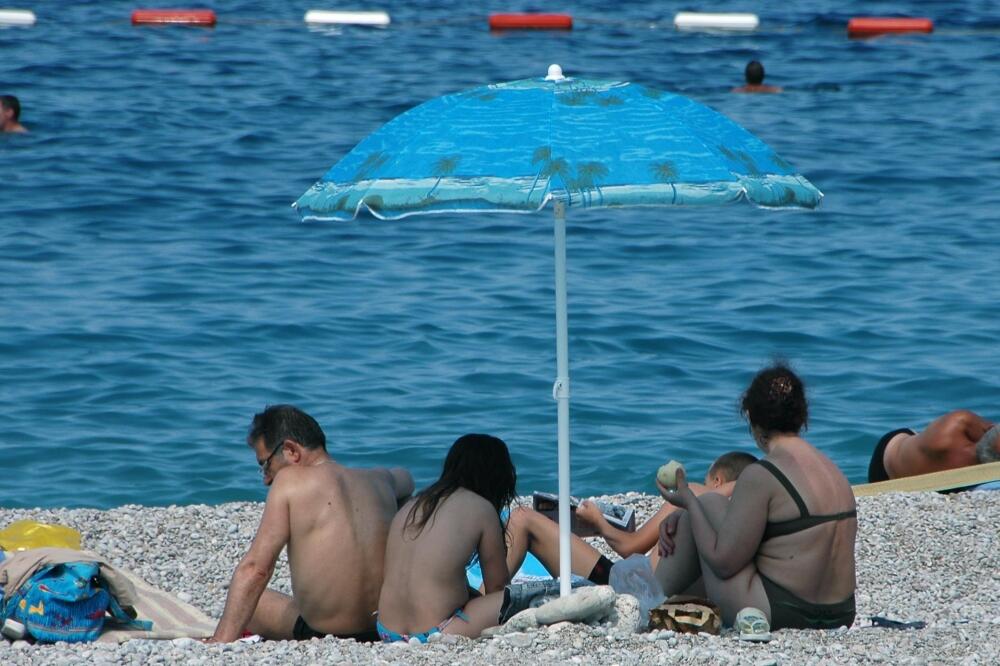turisti, plaža, Foto: Anto Baković