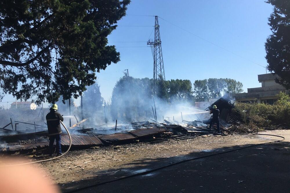 Ulcinj požar, Foto: Samir Adrović