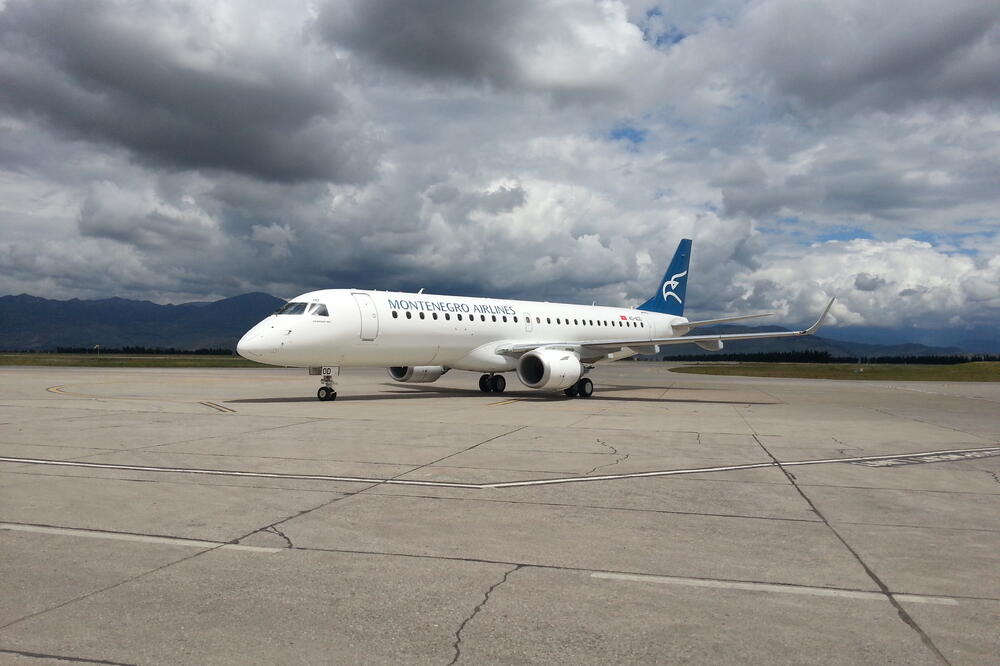 Embraer, Foto: Montenegro Airlines