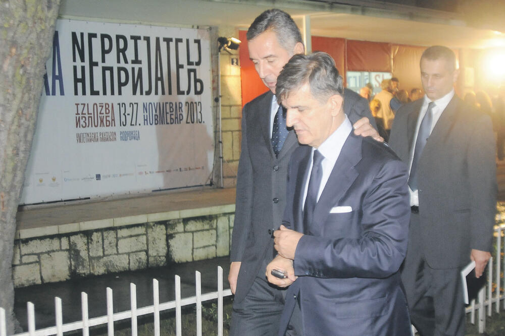 Milo Đukanović, Svetpzar Marović, Foto: Vijesti