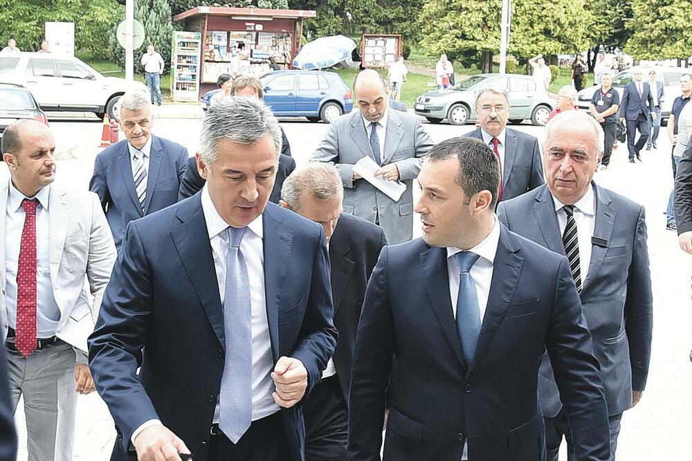 Milo Đukanović, Dragoslav Šćekić, Foto: Gov.me