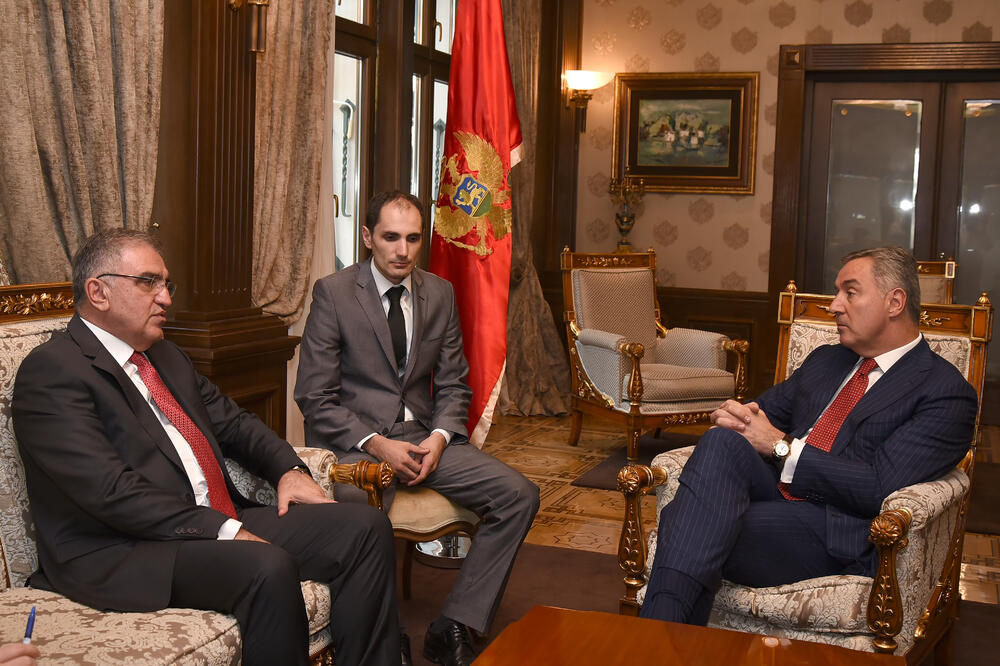 Milo Đukanović, Serhat Galip, Foto: Biro za odnose sa javnošću