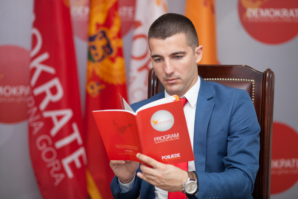 Aleksa Bečić, Foto: Demokrate