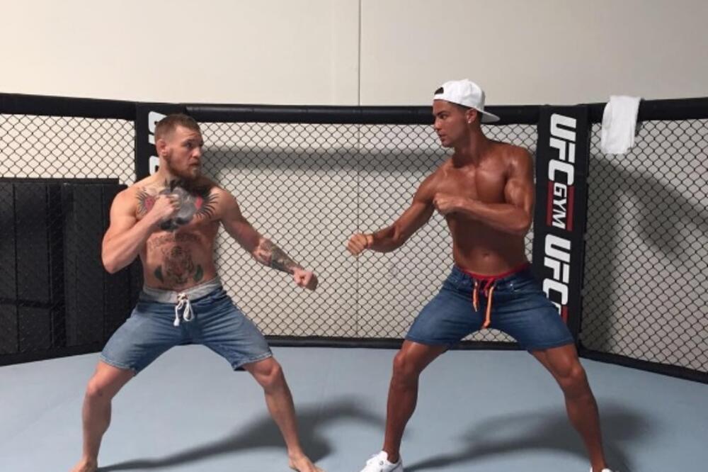 Ronaldo i Mekgregor, Foto: Twitter