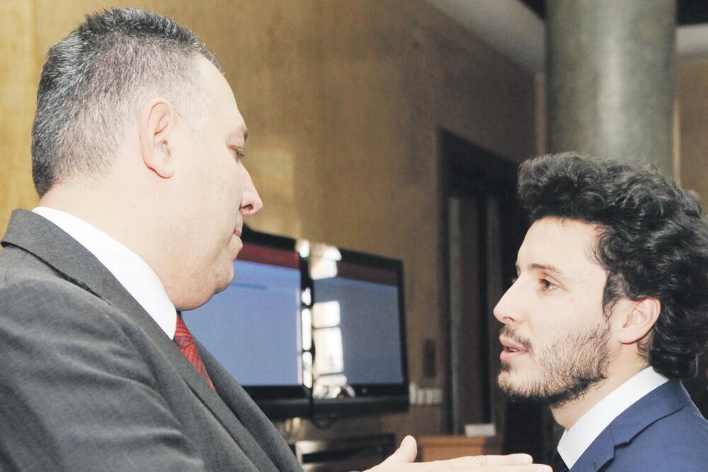 Zoran Miljanić, Dritan Abazović, Foto: Savo Prelević