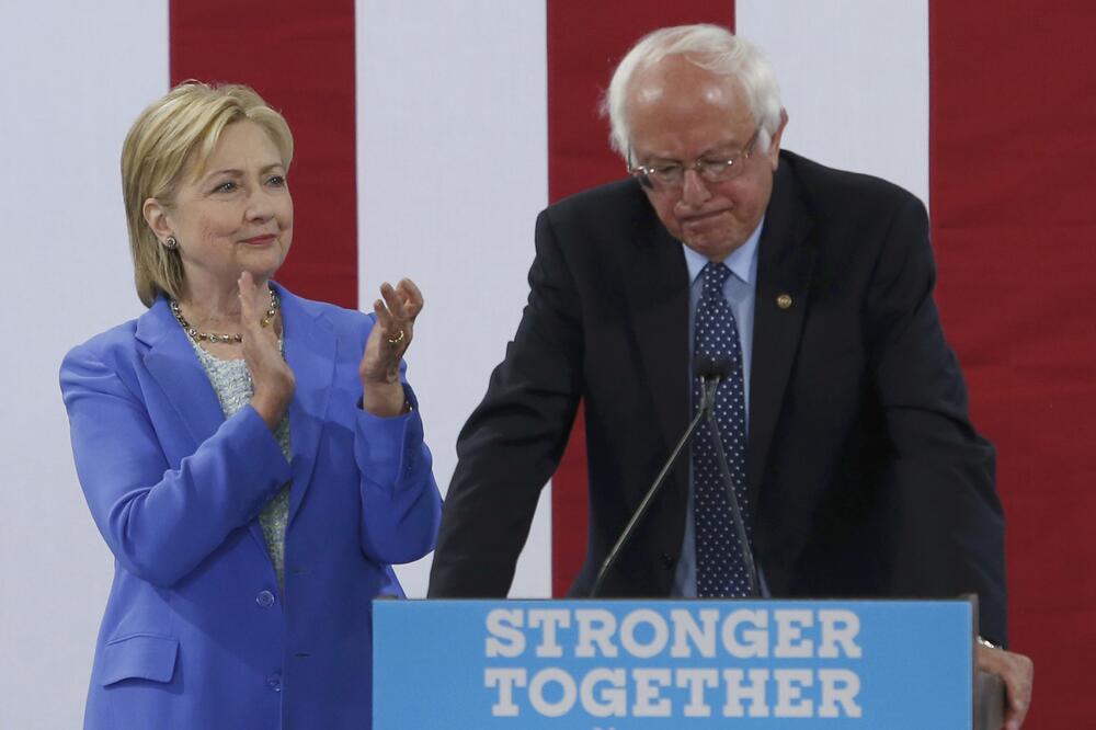 Hilari Klinton, Berni Sanders, Foto: Reuters