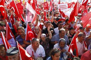 Zajednički miting vlasti i opozicije u Istanbulu: "More crvenih...