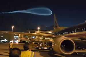 Pojava na nebu koja je uznemirila radnike aerodroma
