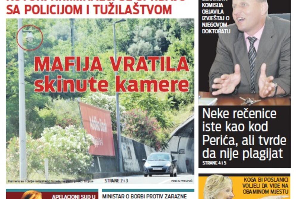 Naslovna 24.07., Foto: Vijesti
